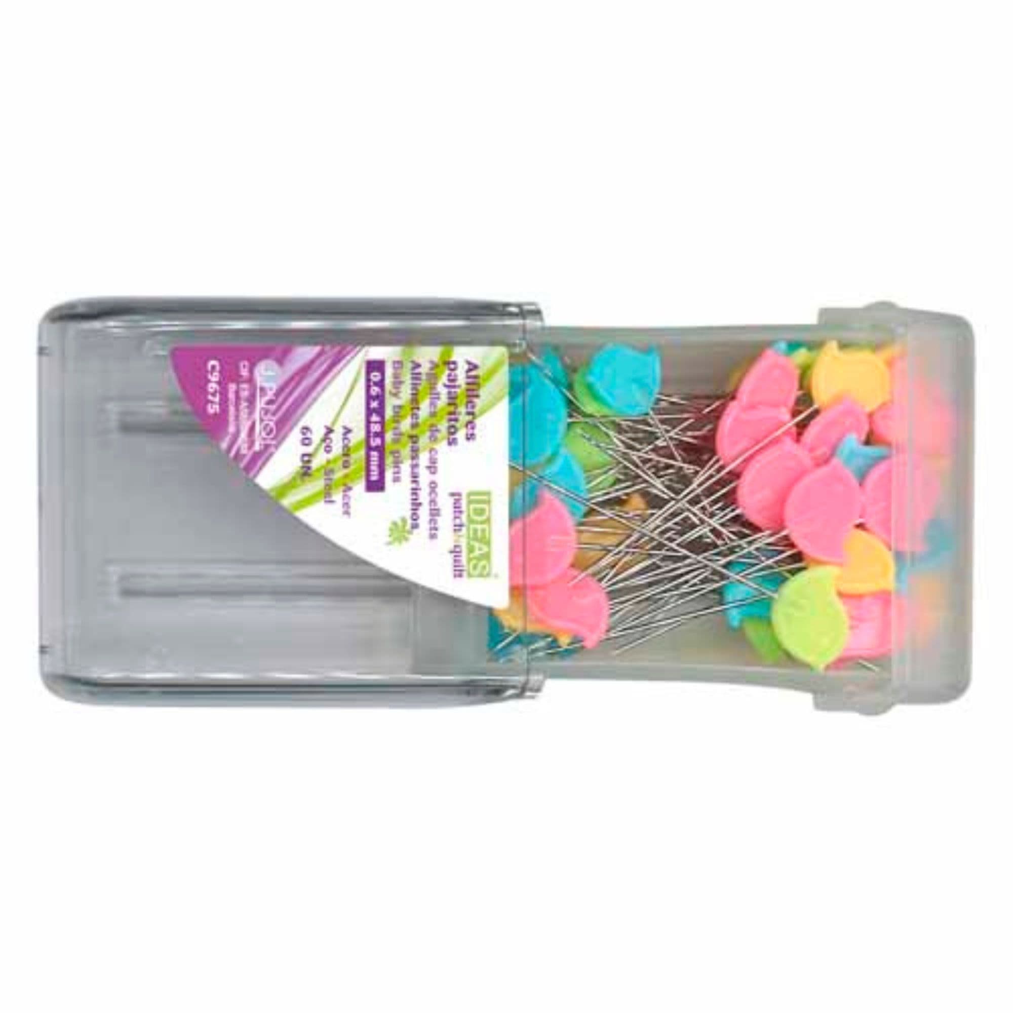 Alfileres pajaritos 60 unidades — imagen 1