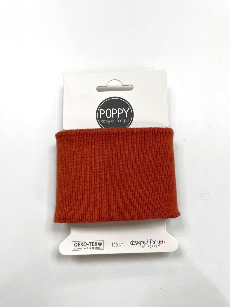 Puño elástico color oxido — imagen 1