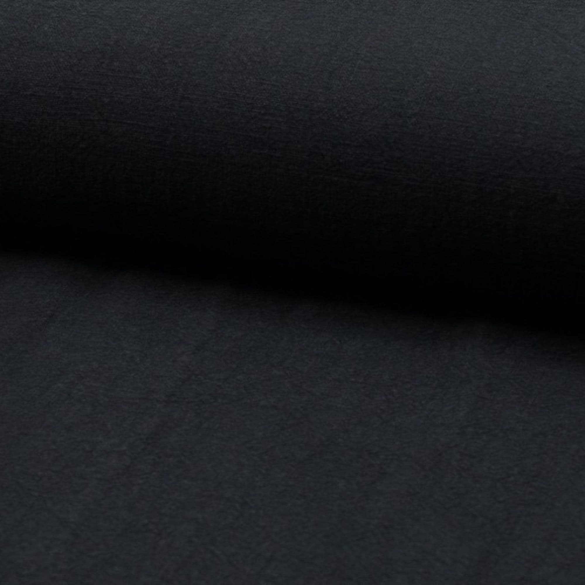 Lino lavado a la piedra color navy — imagen 1