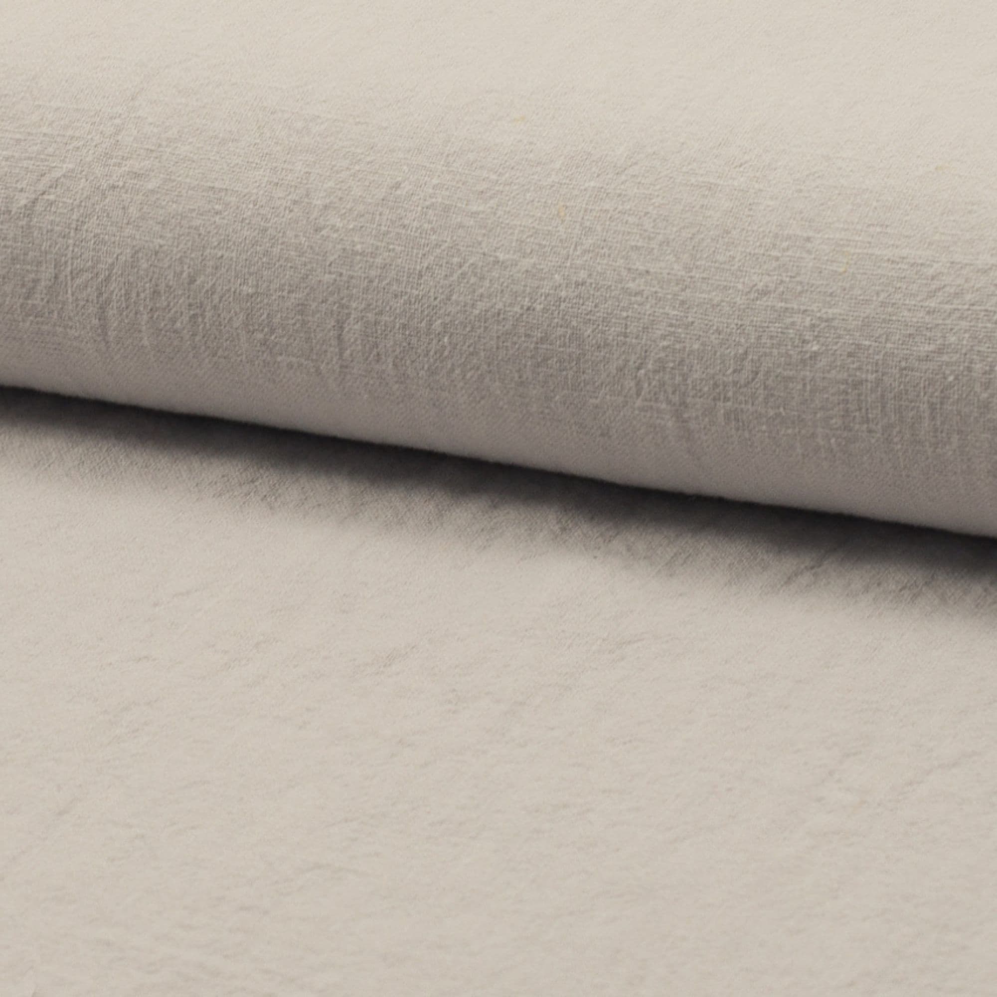 Lino lavado a la piedra color  plata — imagen 1