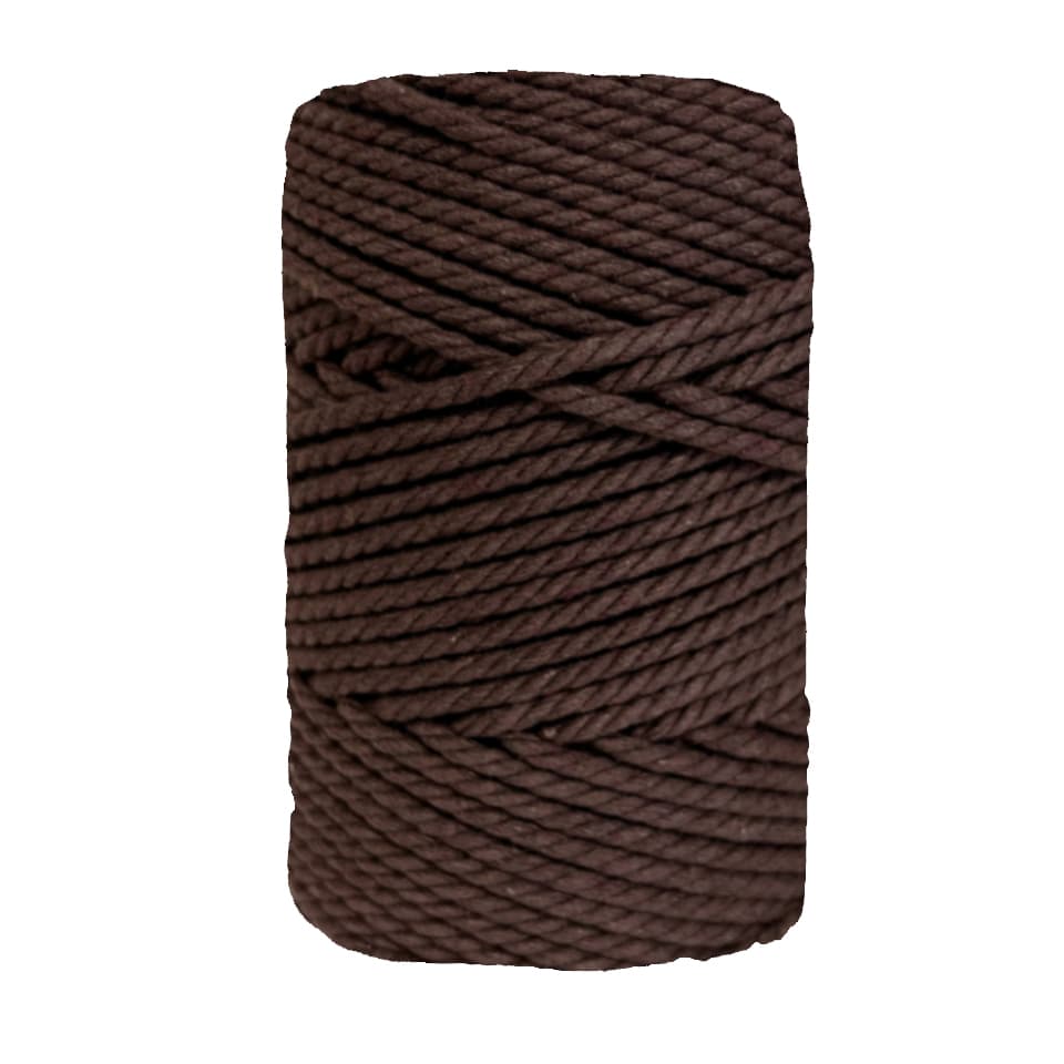 Casasol macramé 100 mts . 3 mm chocolate — imagen 1