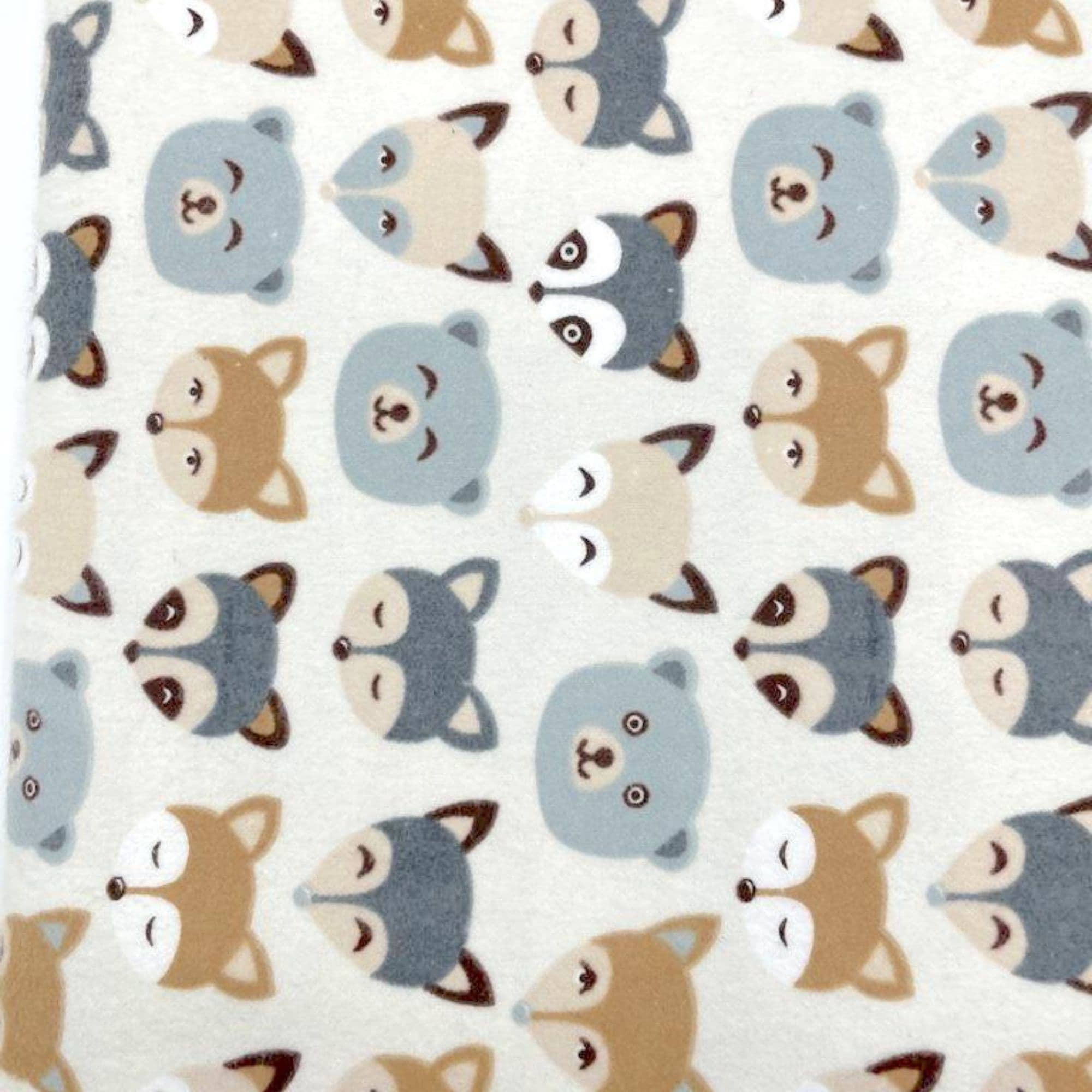 Franela zorritos y ositos — imagen 1