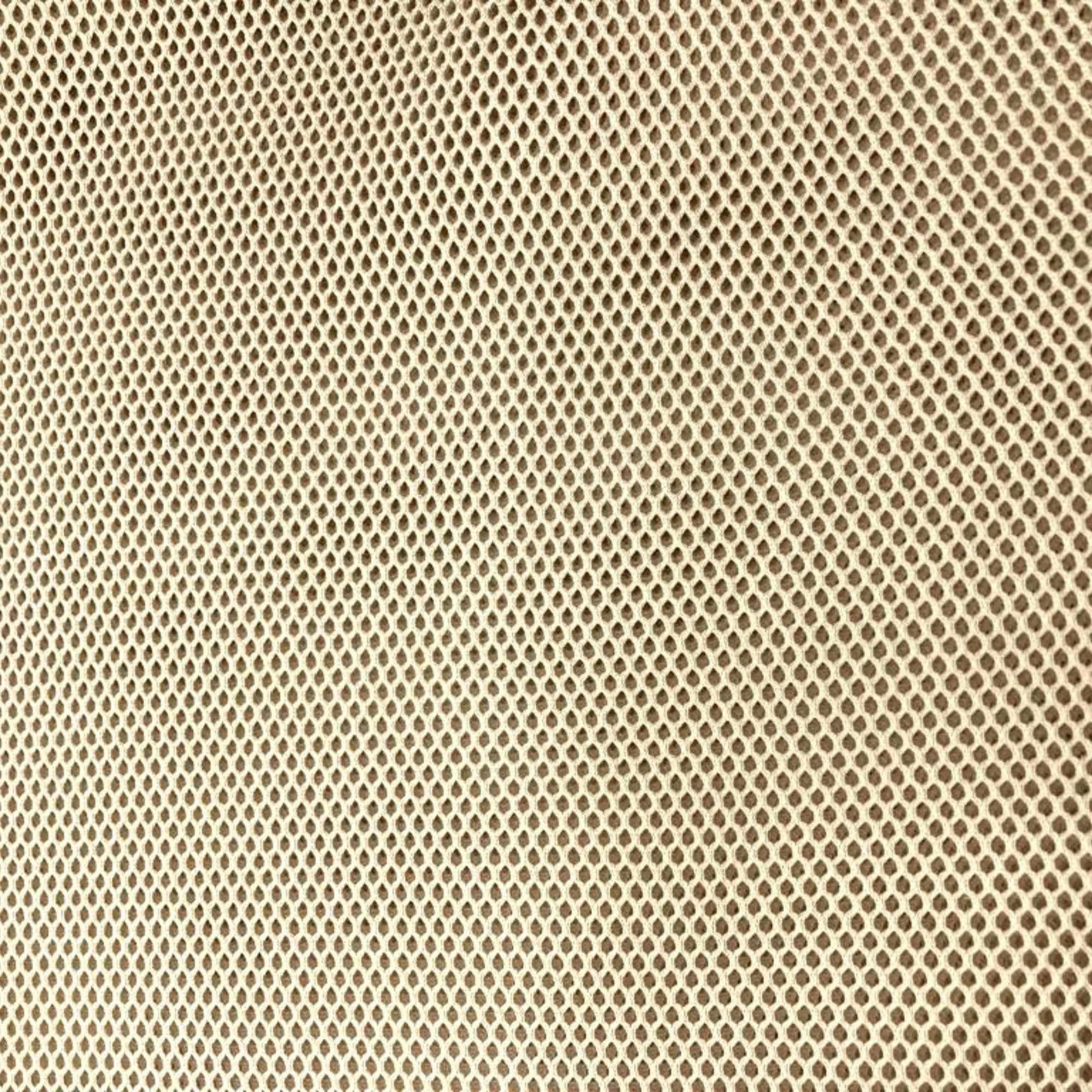 Tela mesh 3D color beige — imagen 1