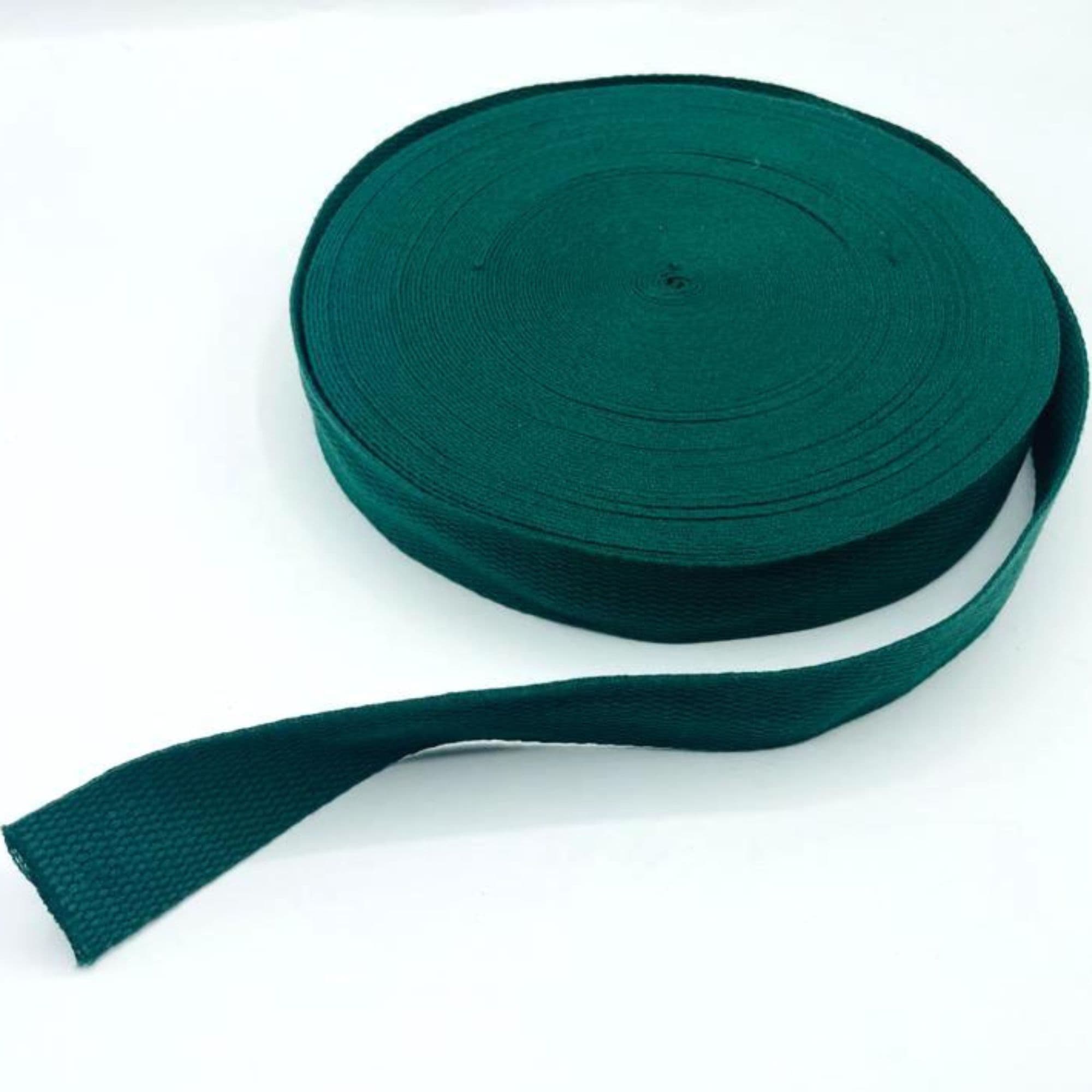 Cinta mochila mochila 32 mm color verde botella — imagen 1