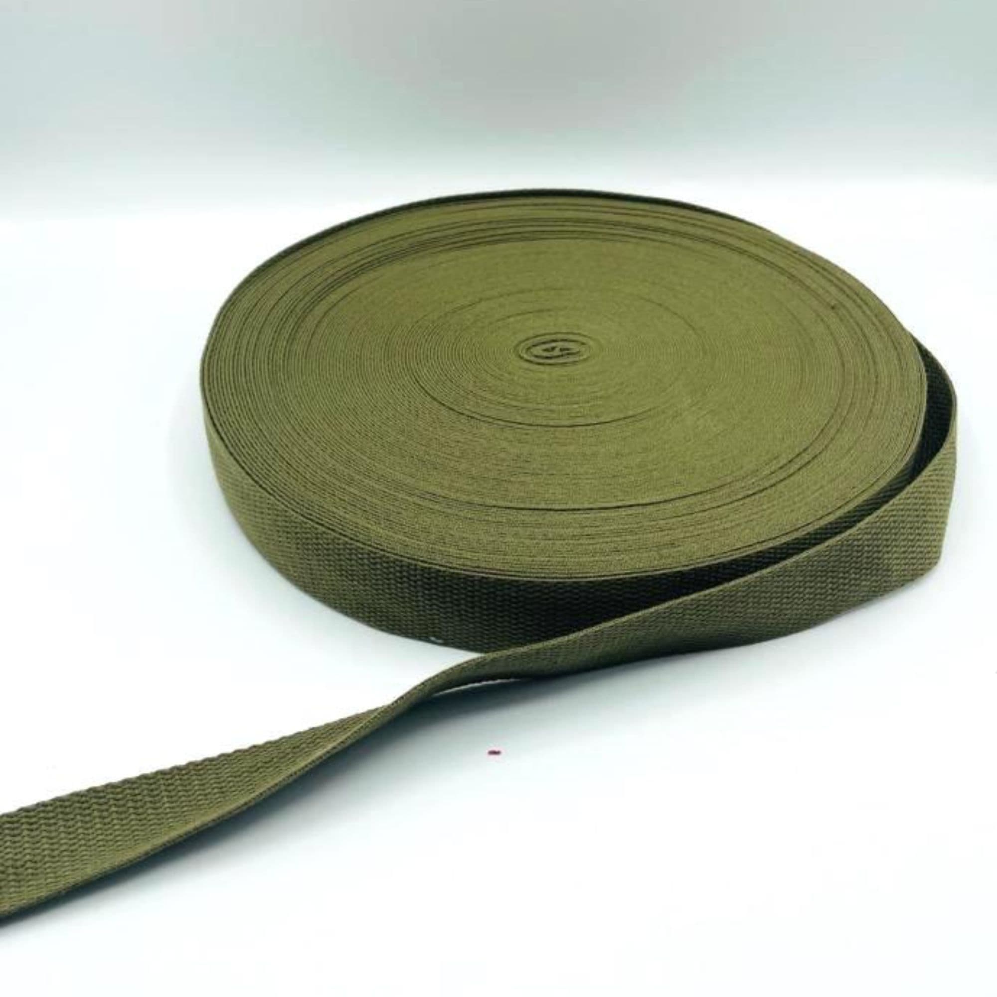 Cinta mochila mochila 32 mm color verde oliva — imagen 1