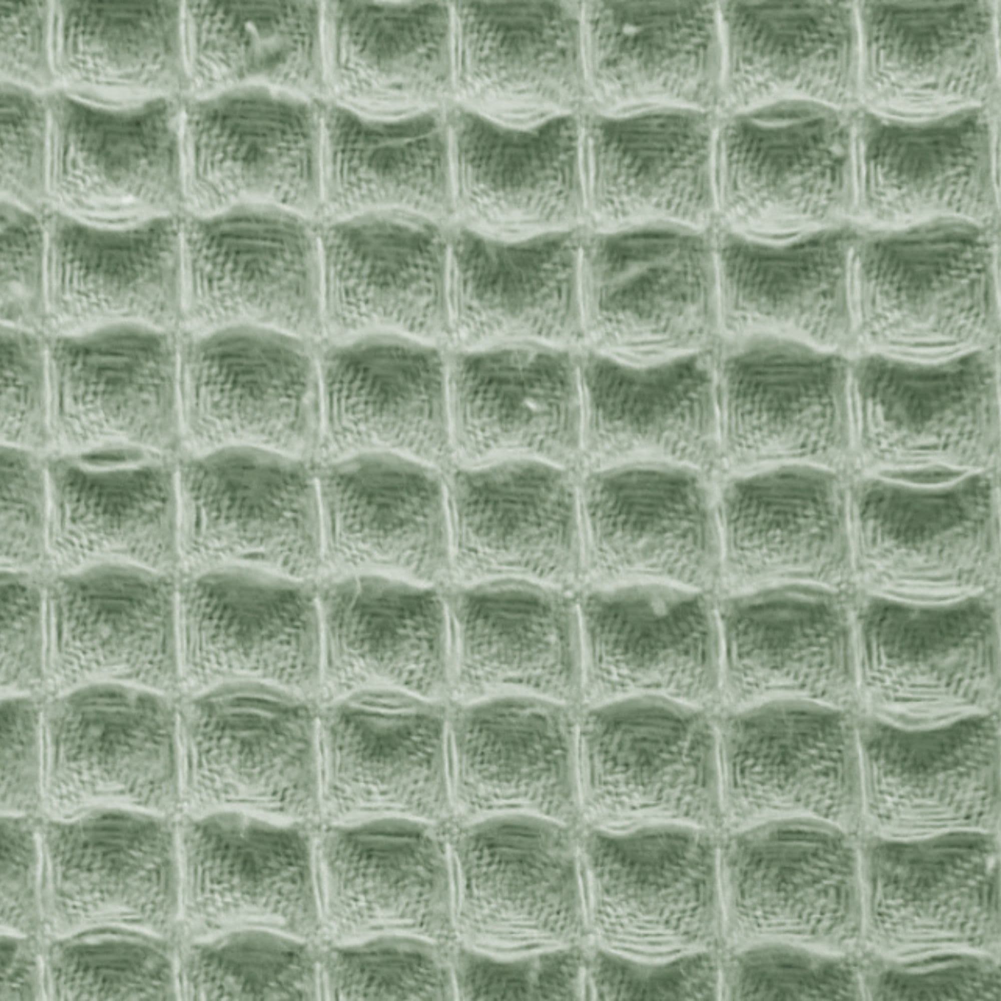 Algodón Waffle “Brisa verde caqui”- 150 cm ancho — imagen 1