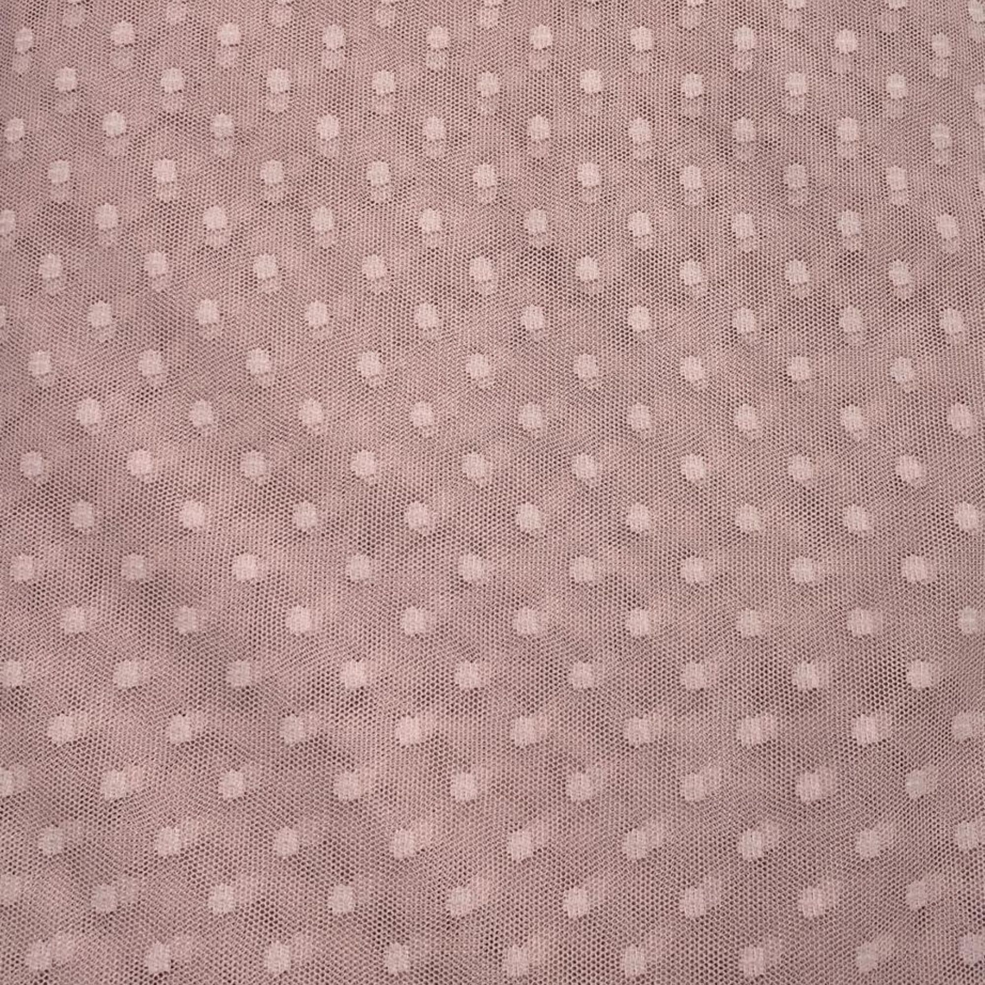 Tul poliester plumeti rosa — imagen 1