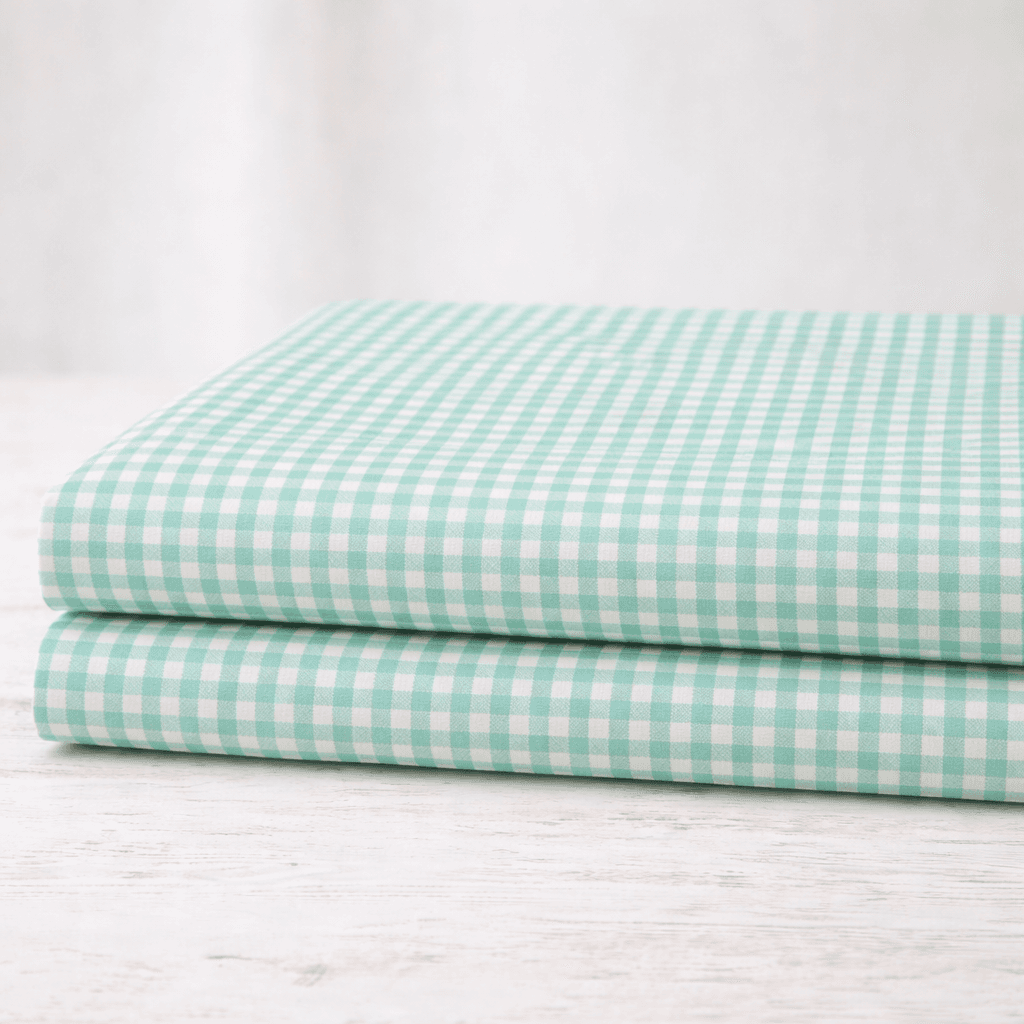 Algodón Vichy “Campo malva” – Cuadro 2,7 mm – 150 cm — imagen 3