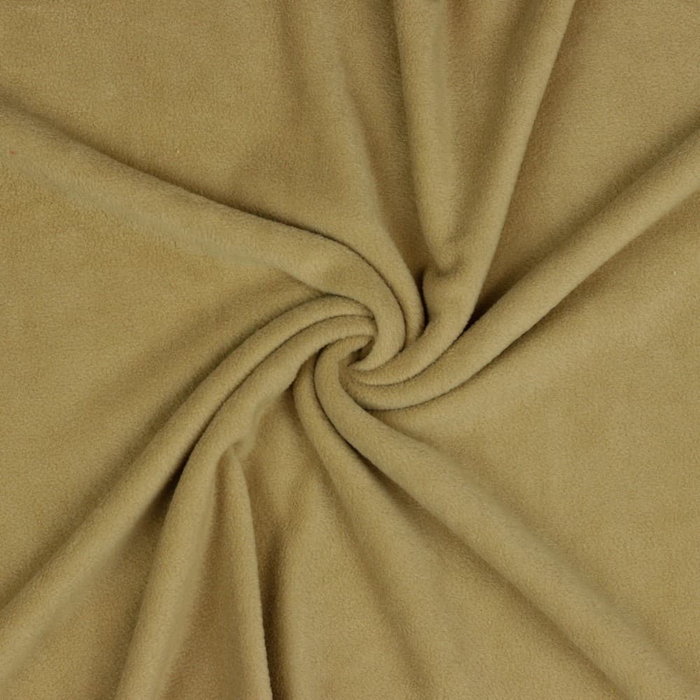 Tela polar poliester color camel — imagen 1