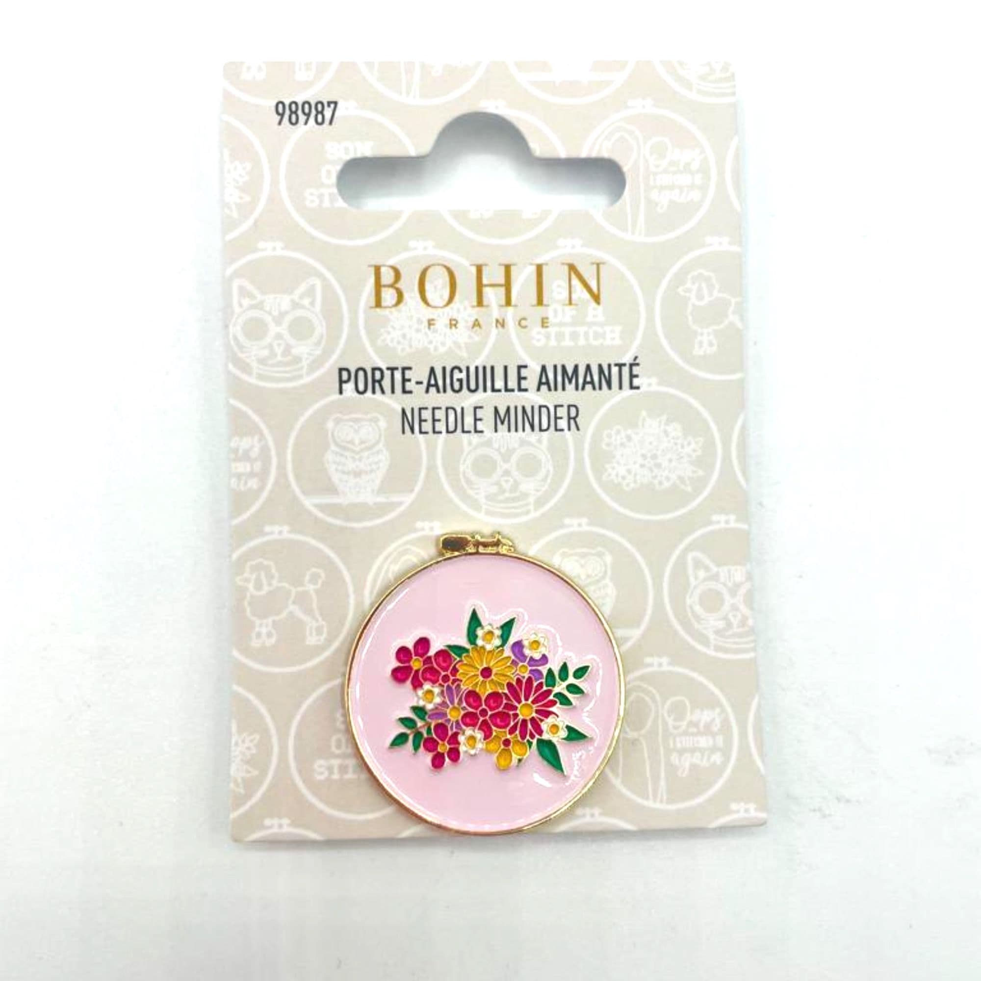 Porta agujas imantado BOHIN florecillas — imagen 1